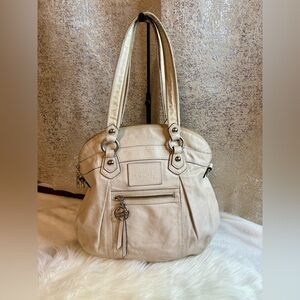 Coach Poppy Cream shoulder bag